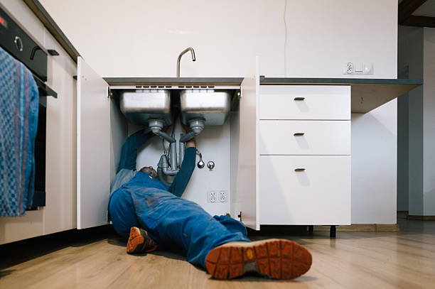 Professional Drain Cleaning technician working in Bensalem, PA